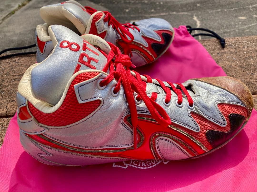 【激レア！カンガルー革】ジャガーズ創工 オーダースパイク 27.5cm 中古品