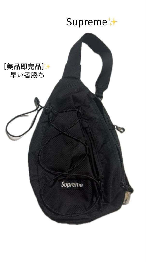 Supreme CORDURA® スリングバッグ ブラック SUPREME シュプリーム 22SS Sling Bag スリングバッグ BLACK ボディ