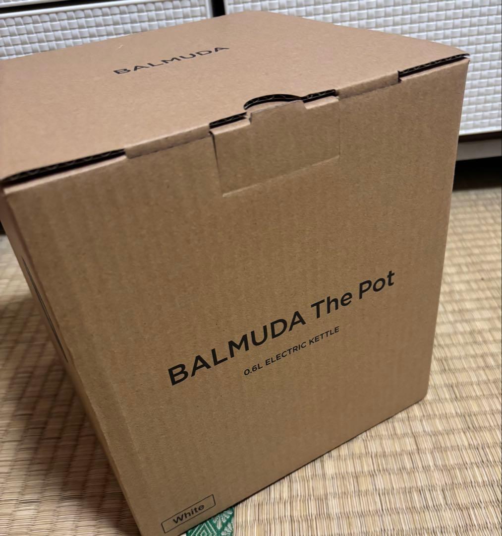 【新品未開封】BALMUDA The Pot 0.6L ホワイト