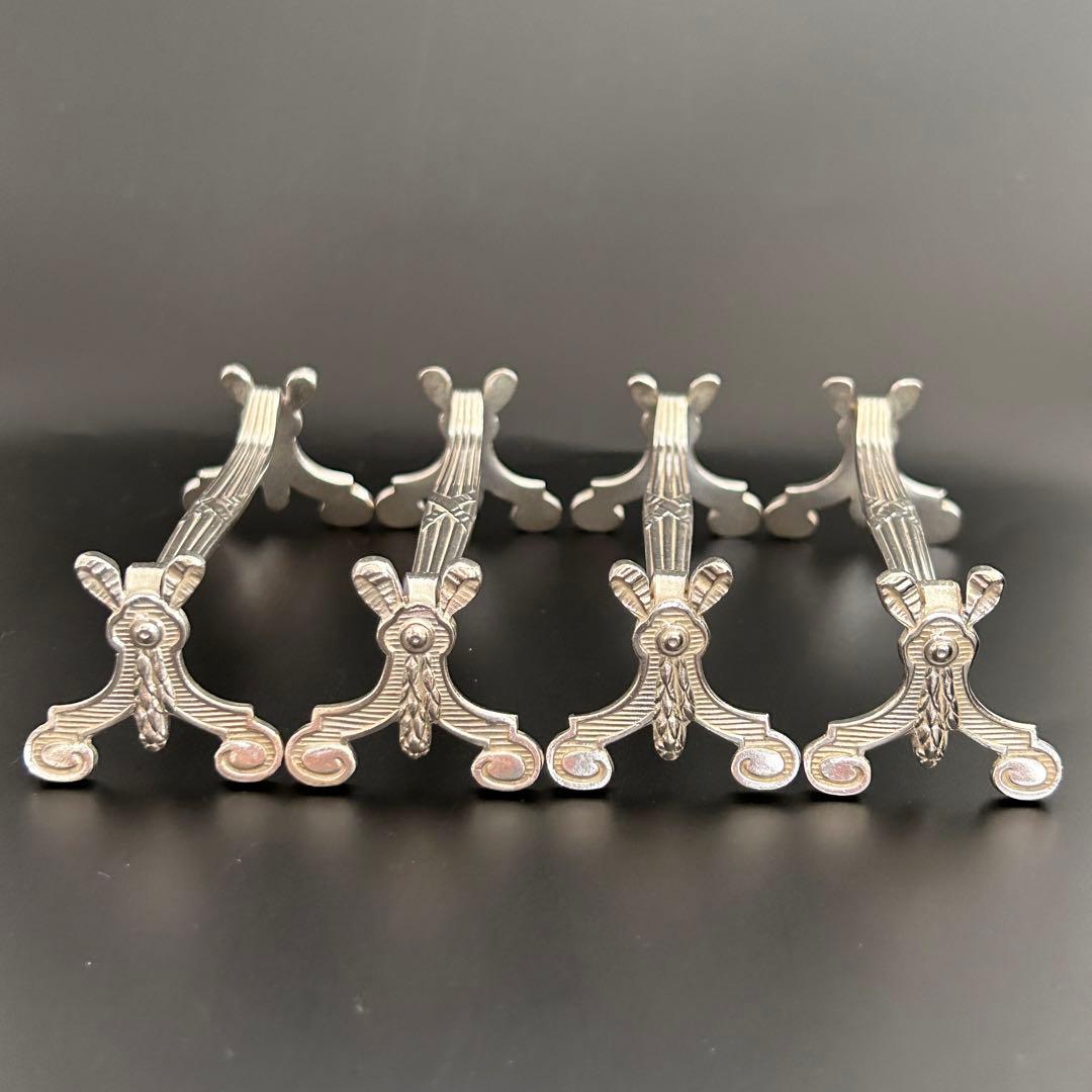 Y*ん様 現品限り　クリストフル　リュバン　リボン　ナイフレスト　４本セット　ビ Y*ん様 現品限り クリストフル リュバン リボン ナイフレスト 4本