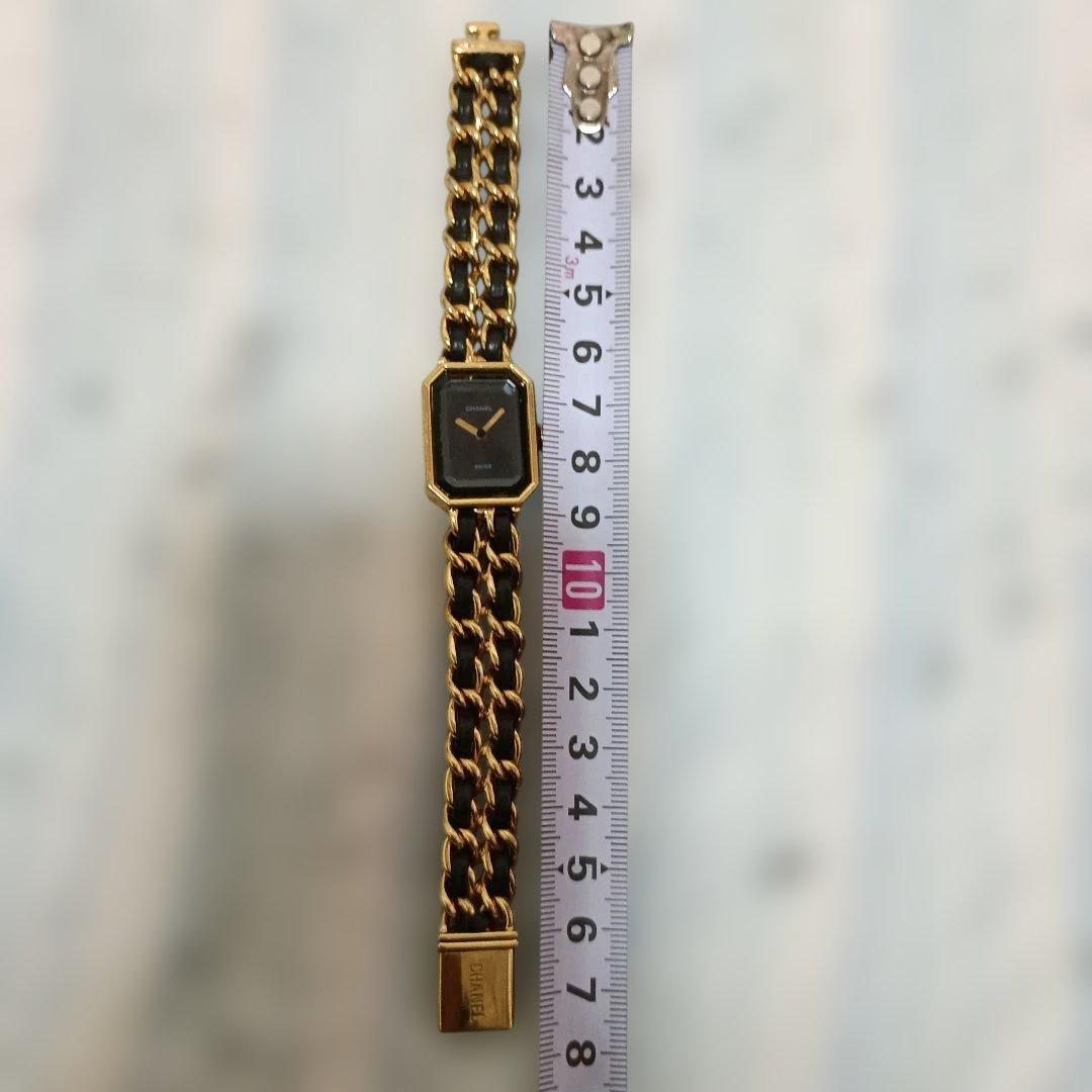 CHANEL ブラック ゴールド 腕時計 - メルカリ
