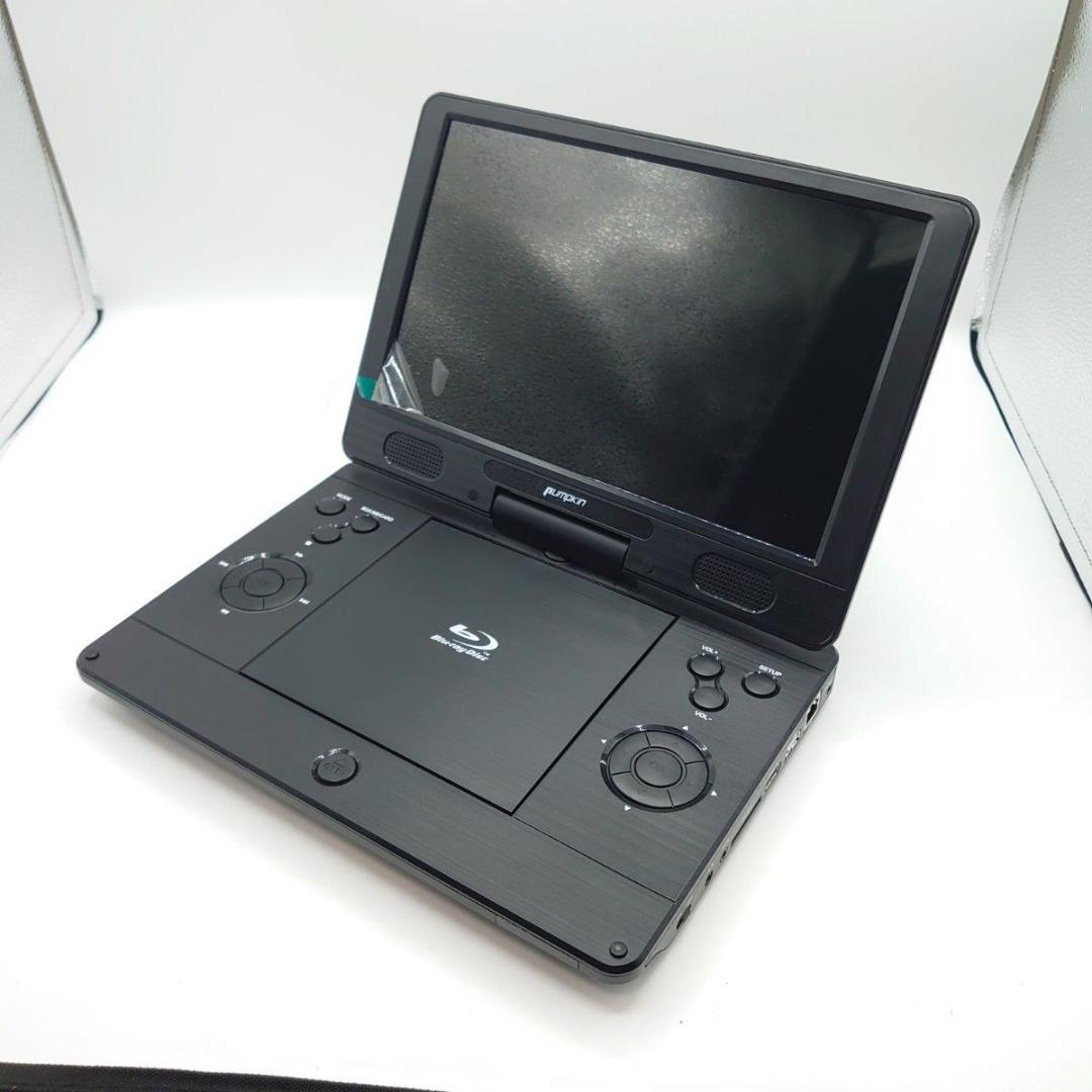 ポータブルブルーレイプレーヤー pb1221b ブラック ソフトケース付き