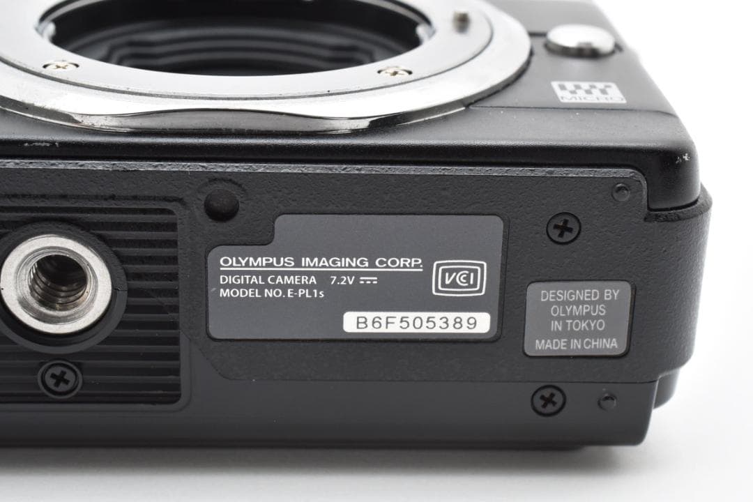 ショット数5860回！】オリンパス PEN E-PL1sブラック ミラーレス