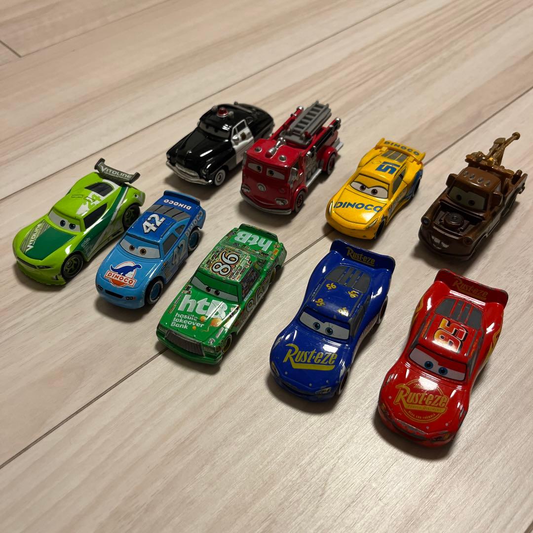 カーズ ミニカー 9台セット トミカ 【廃盤含む】 - メルカリ