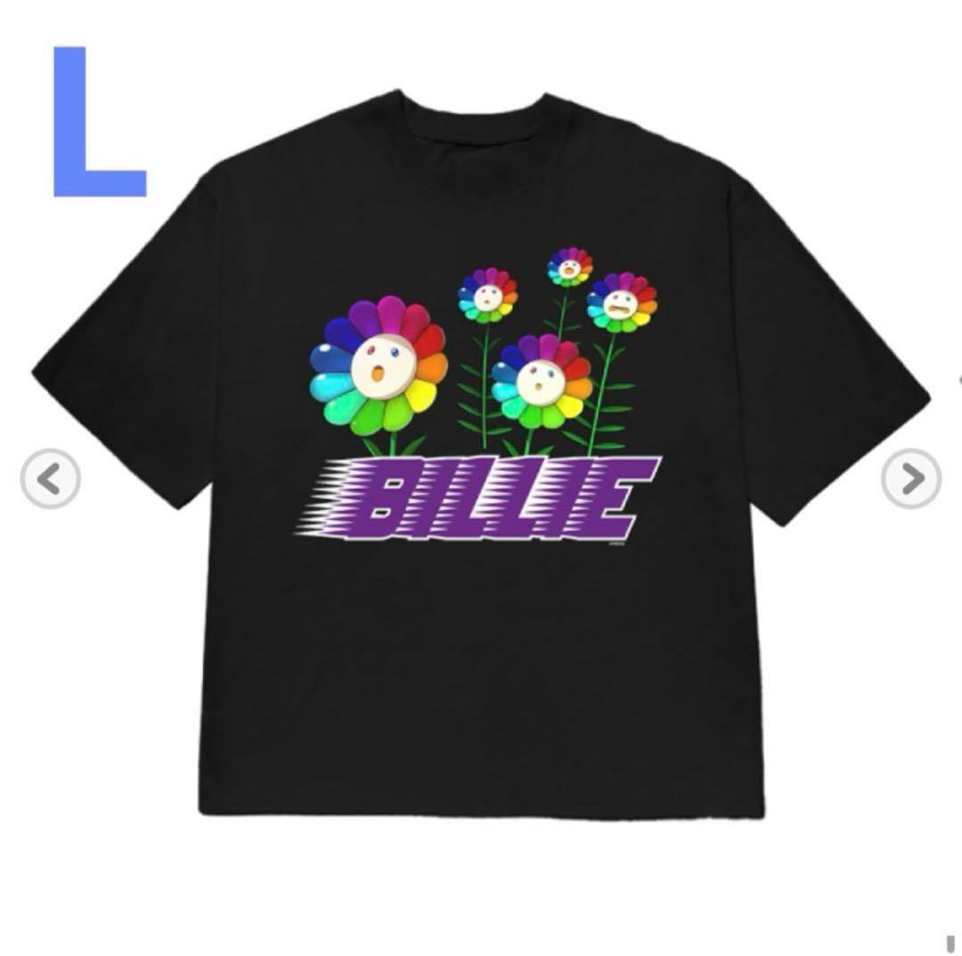 Billie Eilish × 村上隆 Tシャツ L 来日公演グッズ ラスト1 ユニクロ“UT”にビリー・アイリッシュ×村上隆コラボTシャツ！ブローシュ