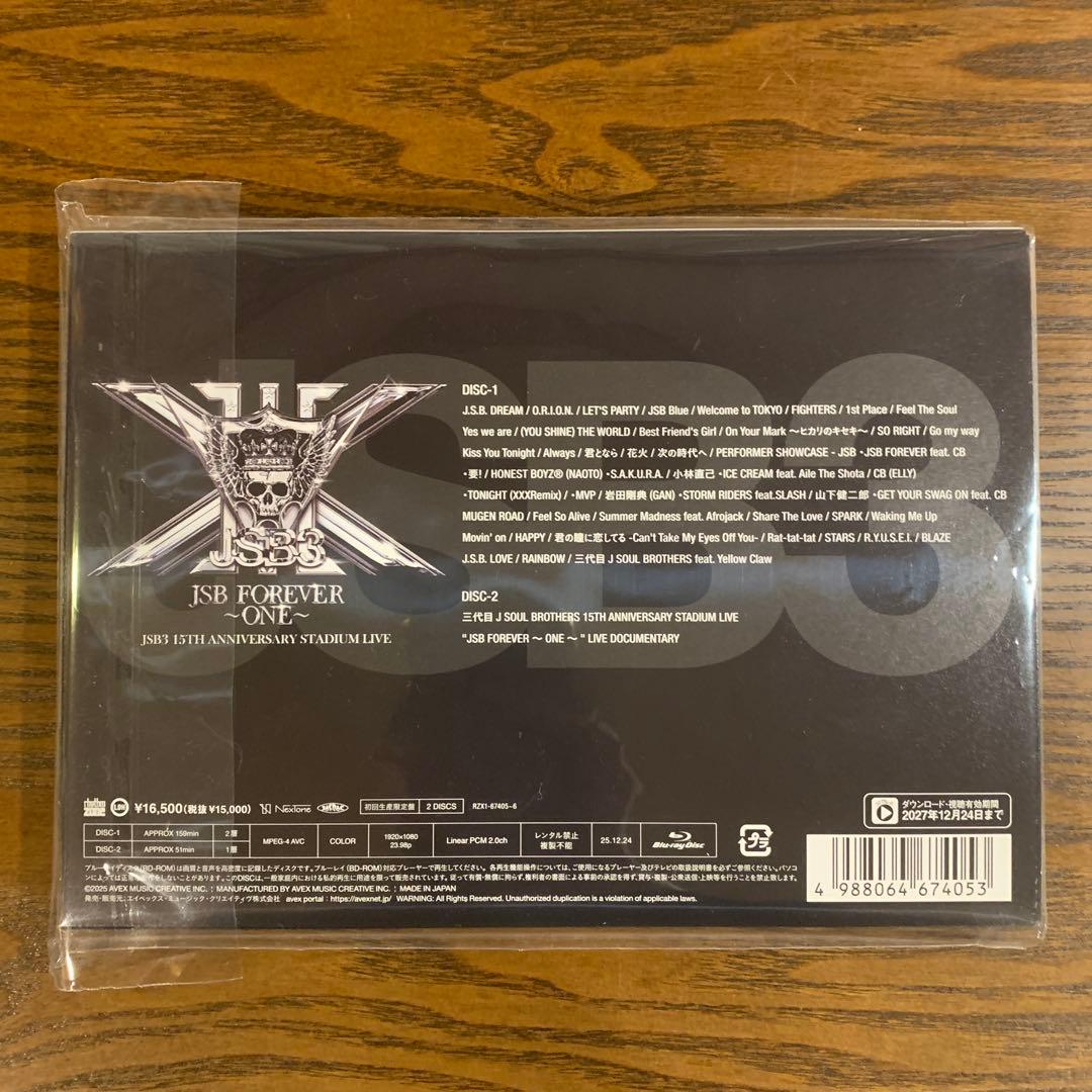 三代目 JSB FOREVER ～ONE～ スタジアム Blu-ray - メルカリ