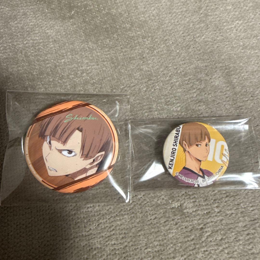 ハイキュー‼︎ 白布賢二郎 缶バッジ - メルカリ