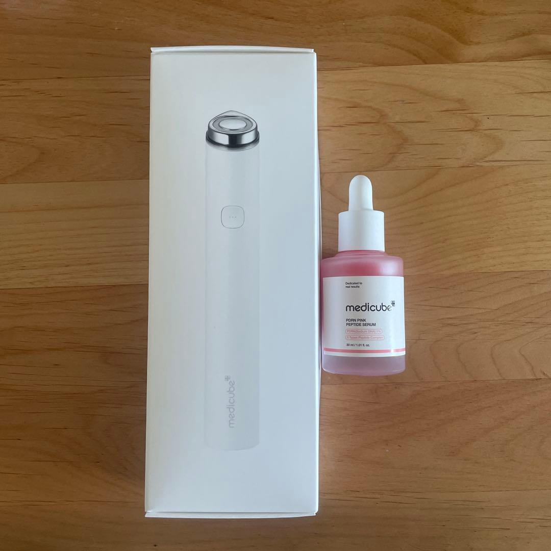 medicube AGE-R ブースタープロミニ 美顔器 PDRN 美容液 楽天市場】ROOM桃コラボ【medicube公式】AGE-R ブースタープロ（メディ