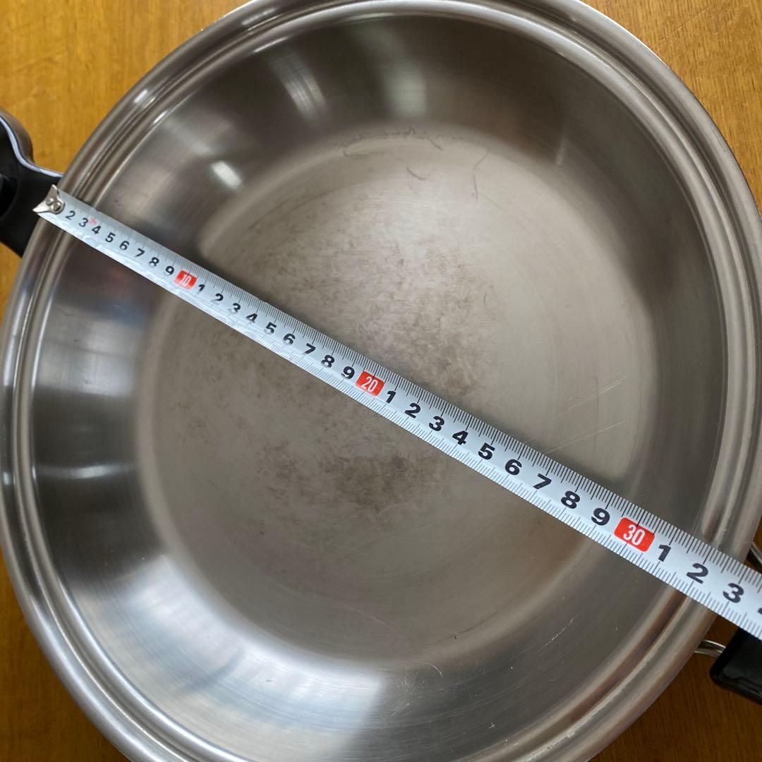 サラダマスター フライパンL 無水調理、パエリア鍋直径約33㌢ - メルカリ