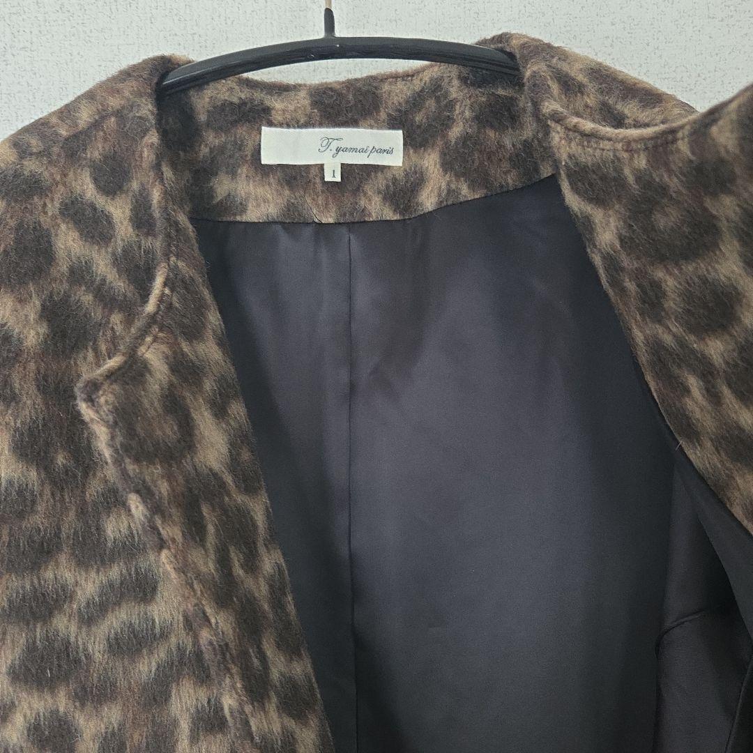 新品】T.yamai paris レオパード柄 ジャケット - メルカリ