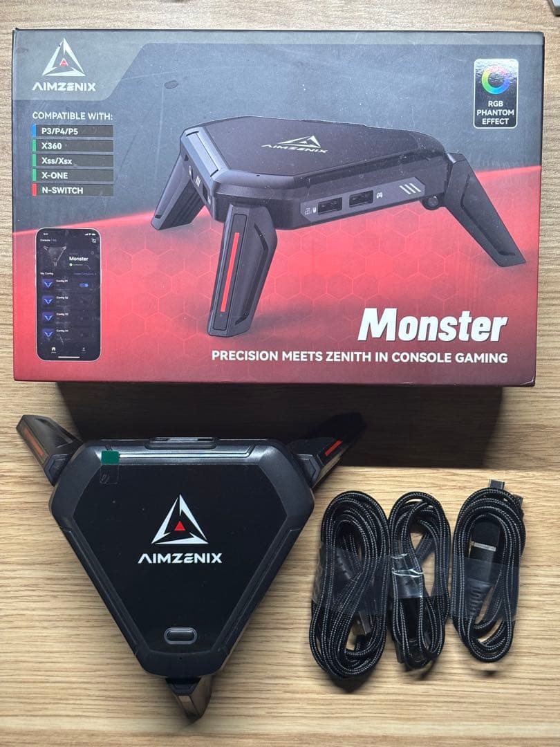 PC用ゲームコントローラー・コンバーター AIMZENIX Monster Amazon.co.jp: AIMZENIX Monster - PS5、PS4、PS3、Xbox ONE、Xbox 360