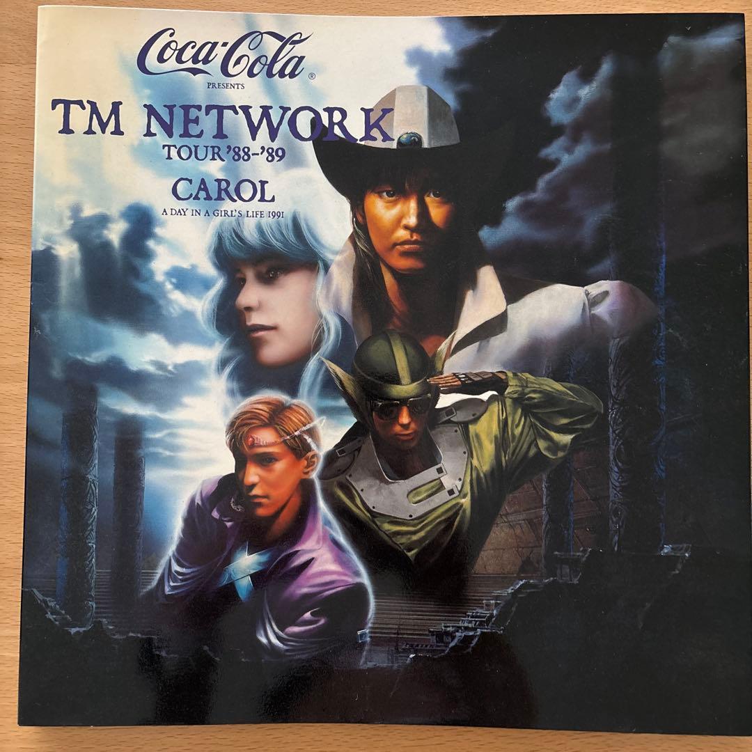 TM NETWORK CAROL ツアーパンフレット - メルカリ