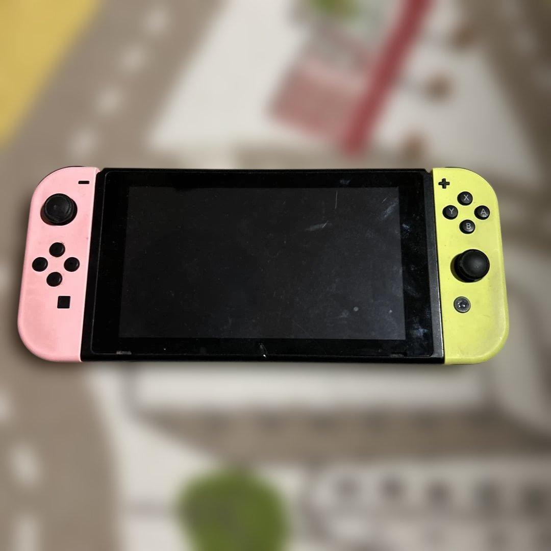 L*a様 Nintendo Switch 本体 ピンク/イエロー Amazon.co.jp: 【任天堂純正品】Joy-Con(L) パステルピンク/(R