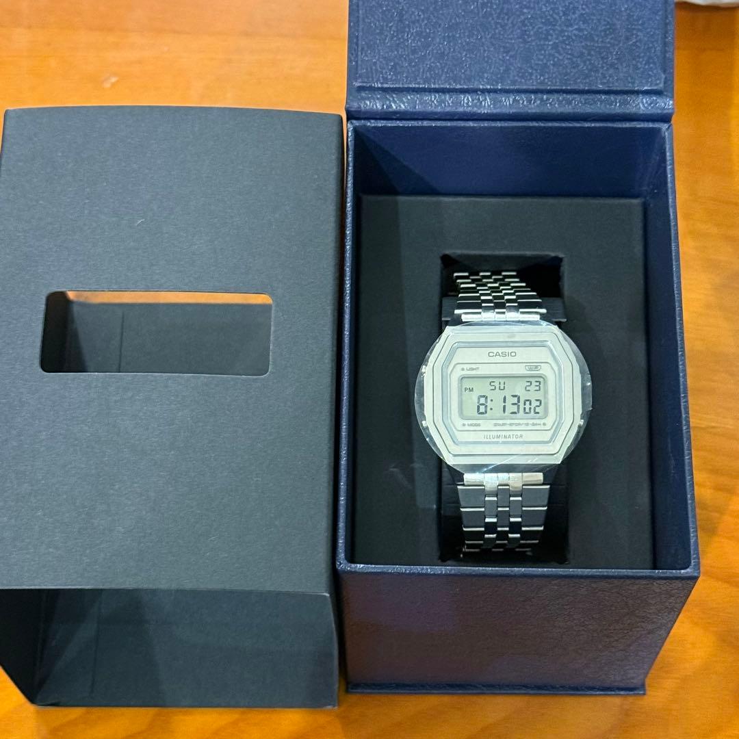 新品未使用CASIO プレミアムシリーズ A1000A-7JF シルバー - メルカリ