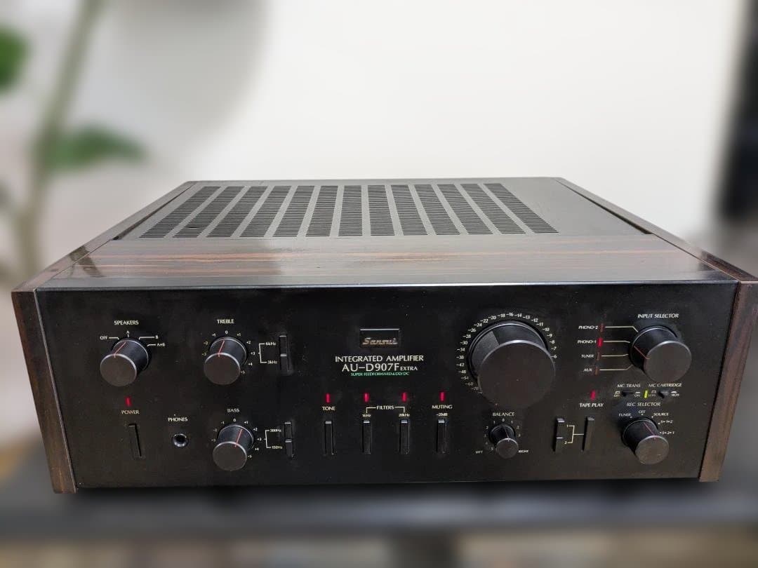 【最終値下げ】サンスイ　AU-D907F　EXTRA（ワンオーナー） Amazon | SANSUI 山水 サンスイ AU-D907F EXTRA プリメインアンプ