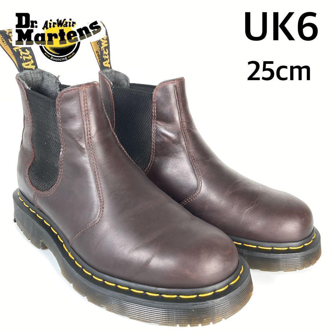 超希少 ドクターマーチン チェルシーブーツ サイドゴア スノープラウ