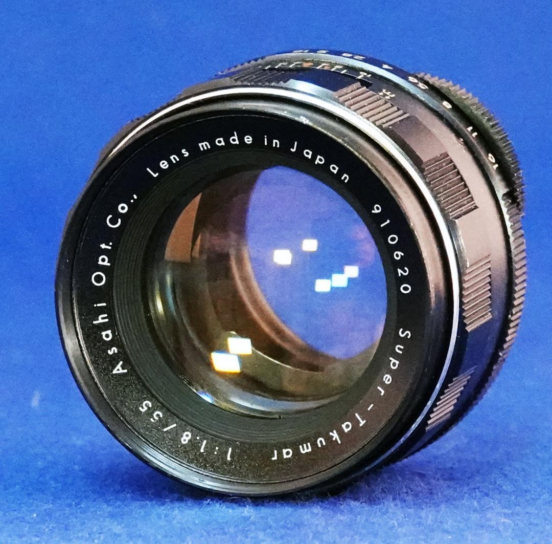 910620　貴重良品！黄変無前期型　Super-Takumar　F1.8/55