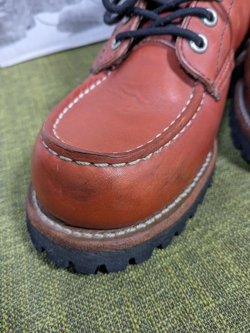 廃盤 希少 レッドウィング 8175 モックトゥ ブーツ 23cm