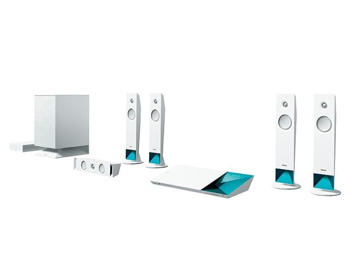 SONY BDV-N1WL 5.1ch ホームシアターシステム ホワイト ソニー