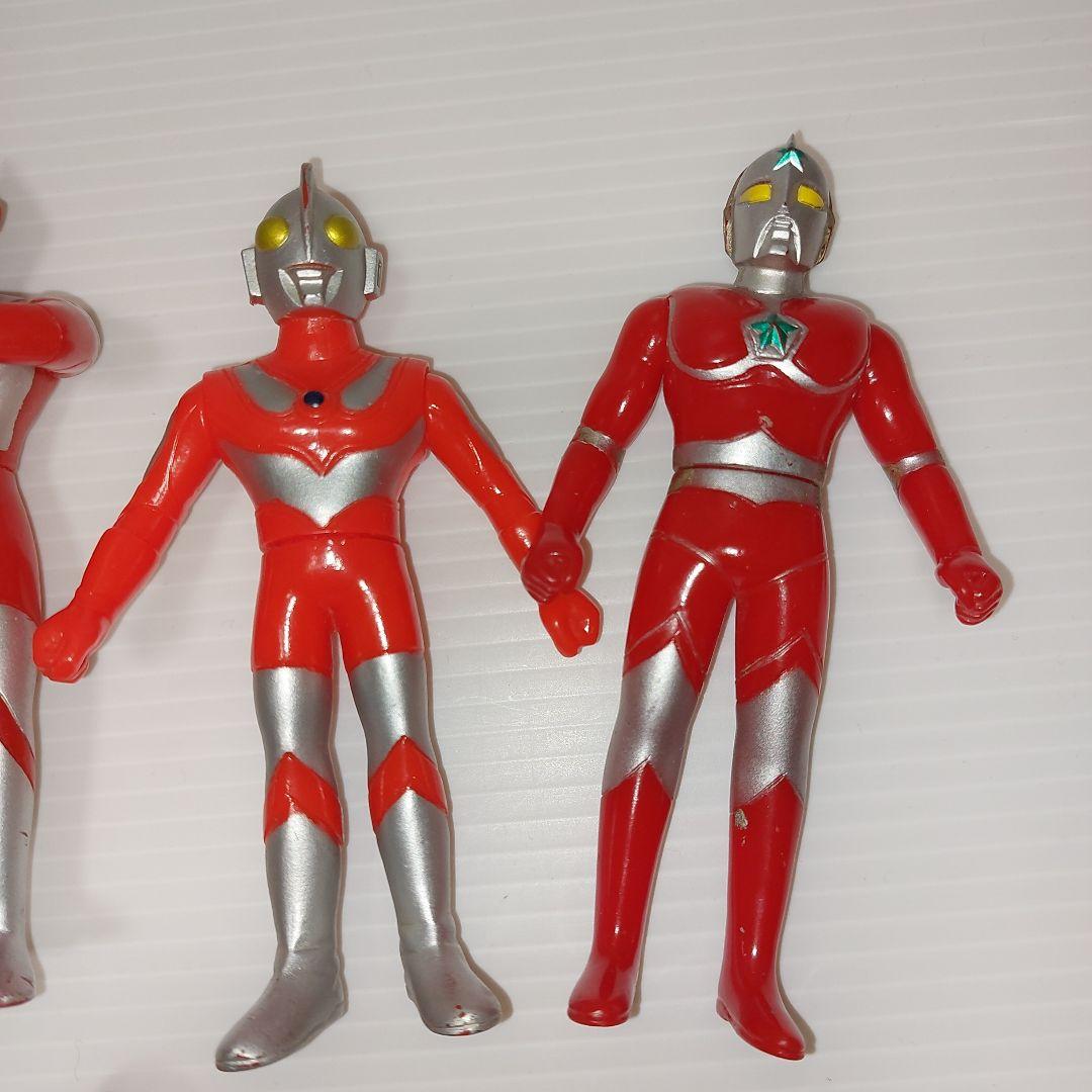昭和レトロ 日本製ソフビまとめ売り！ウルトラマン、仮面ライダー等