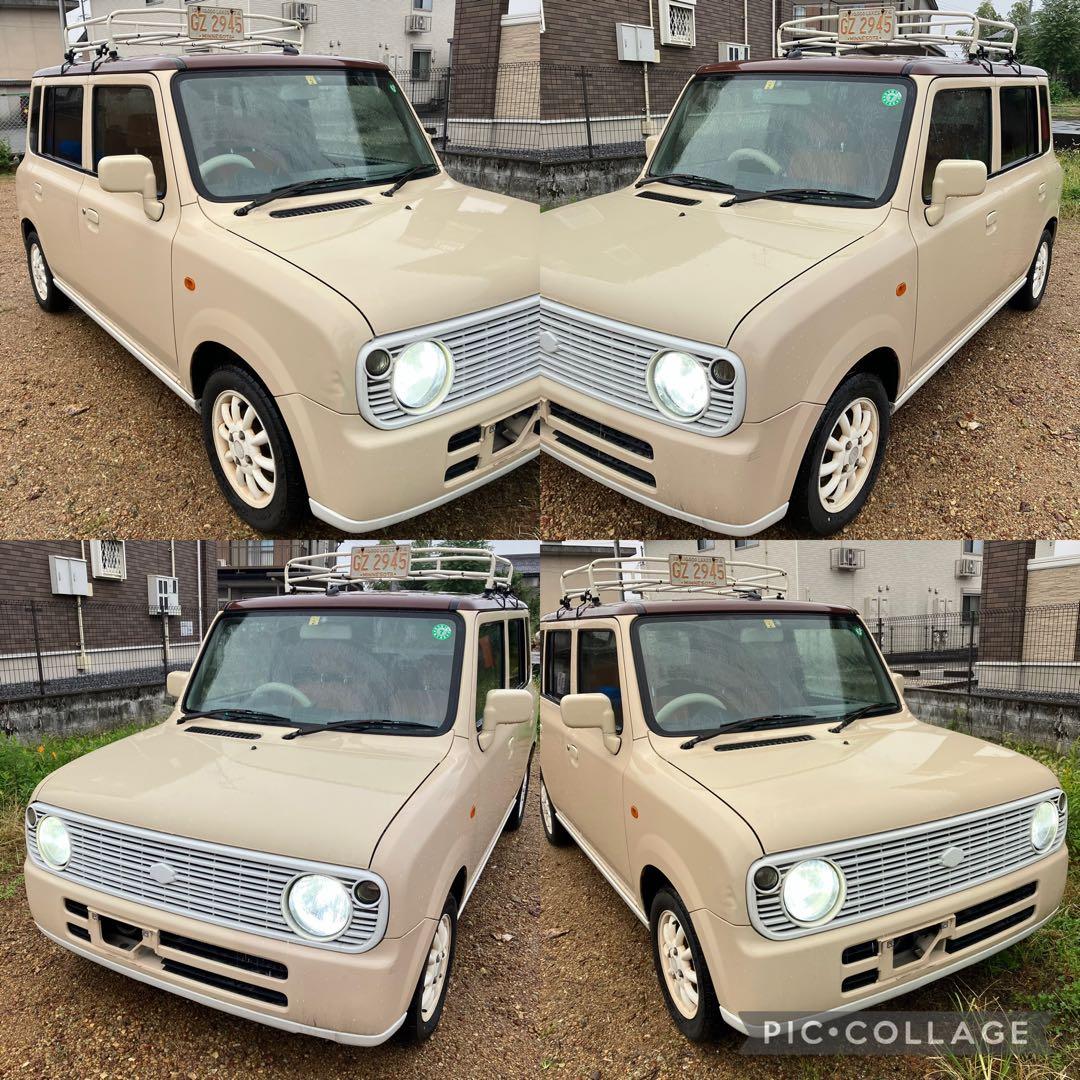 2年車検付 ルーフキャリア スズキ アルトラパン HE21 岐阜 愛知 三重