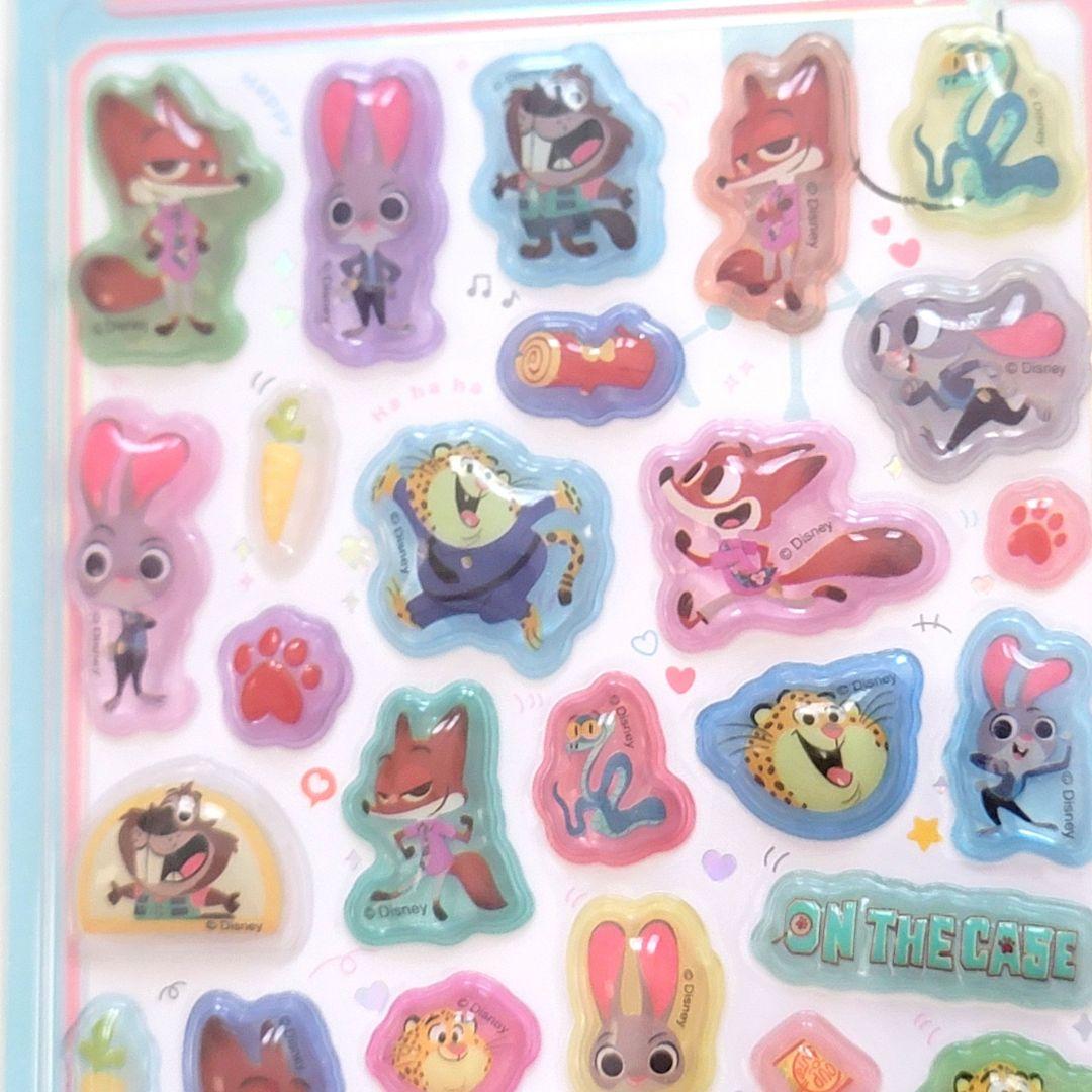 海外限定】ズートピア2 ボンボンドロップシール ディズニー うるちゅる