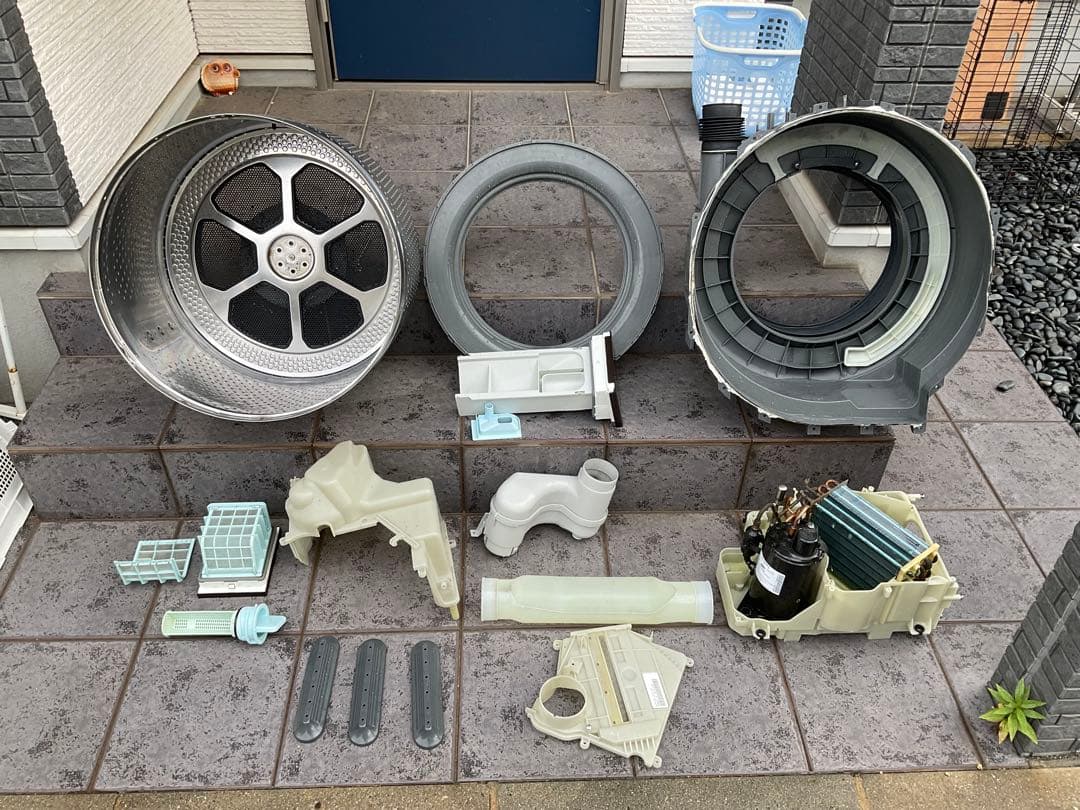 分解洗浄済み】東芝ドラム式洗濯乾燥機 2022年8月購入(動作確認済み