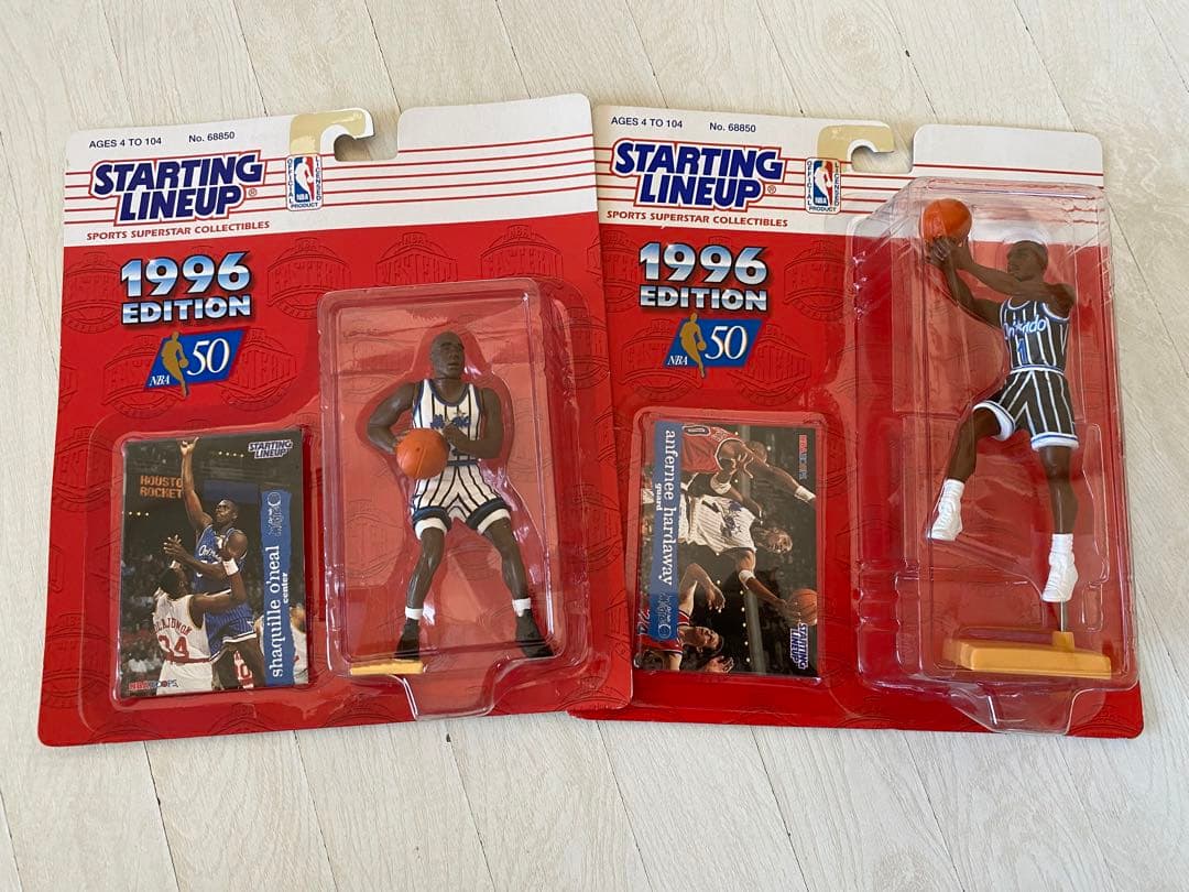 NBA 1996 Orlando magic Shapu & Penny 2体 名作シューズ列伝】ペニーが1996年JAPAN GAMESで着用！“キモ撮り”を