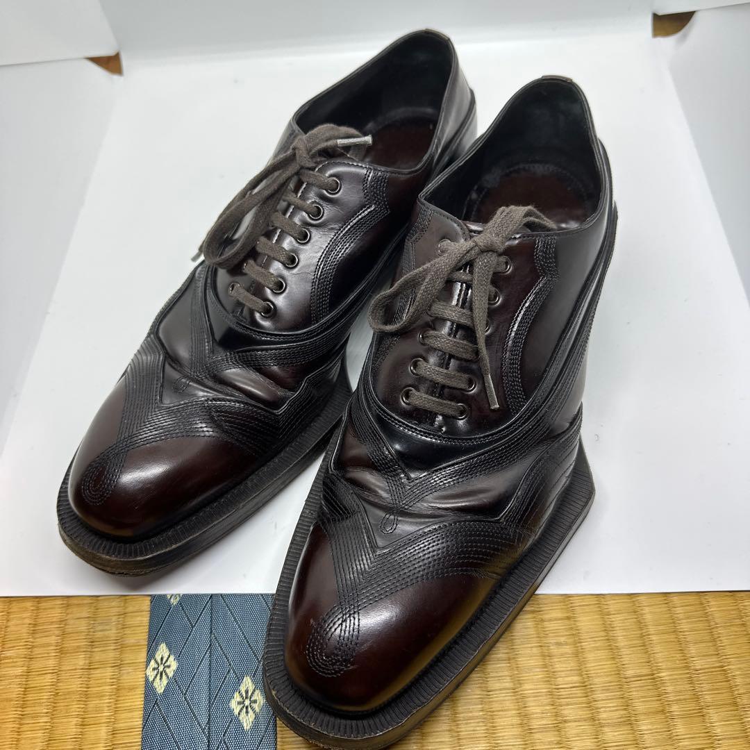 PRADA ドレスシューズ ナイト ラバーソール - メルカリ