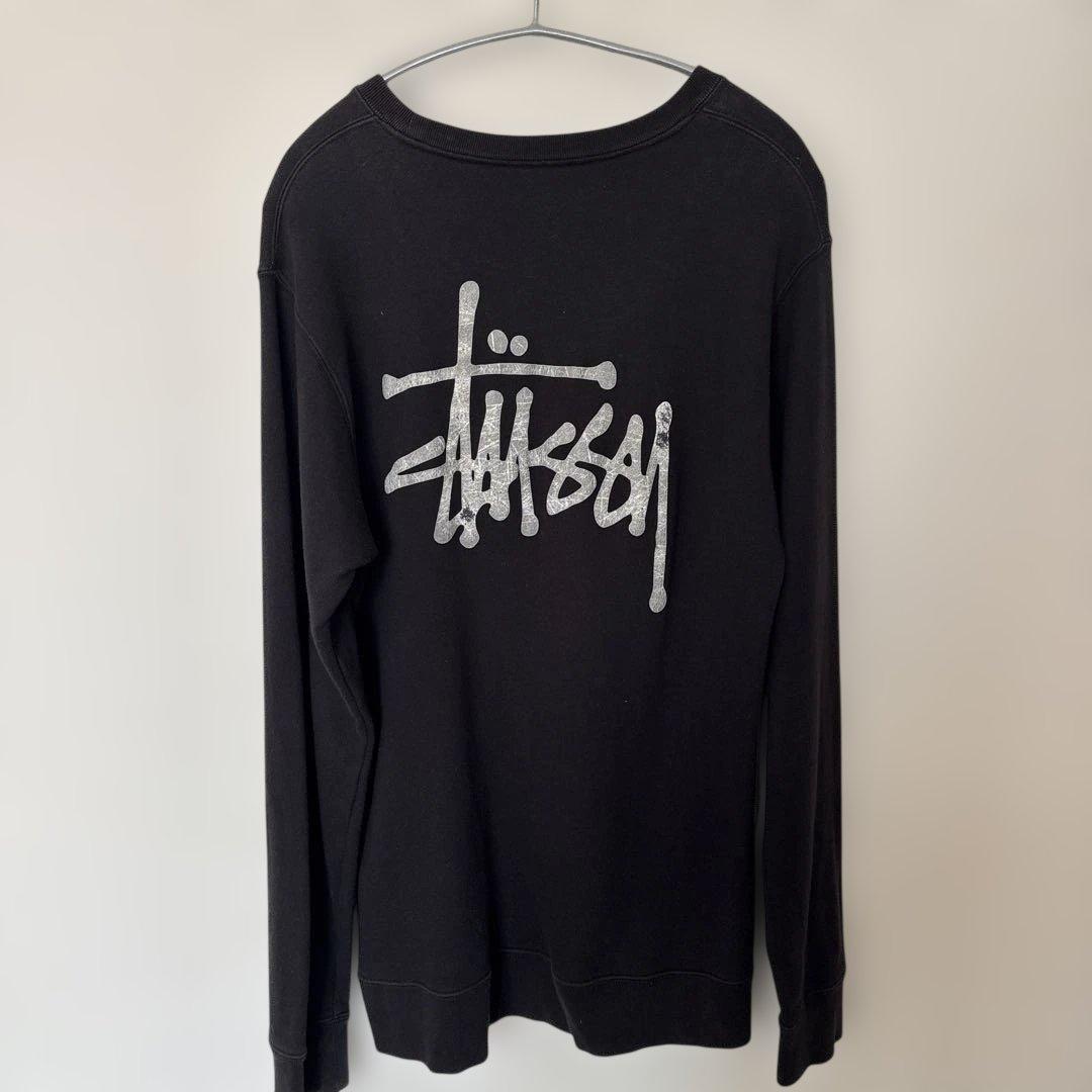 Stussy ブラック スウェット L - メルカリ