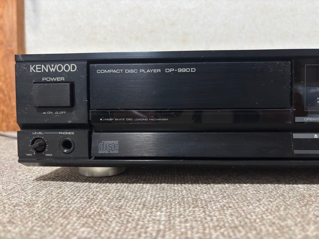KENWOOD DP-990D コンパクトディスクプレーヤー 【ジャンク扱い