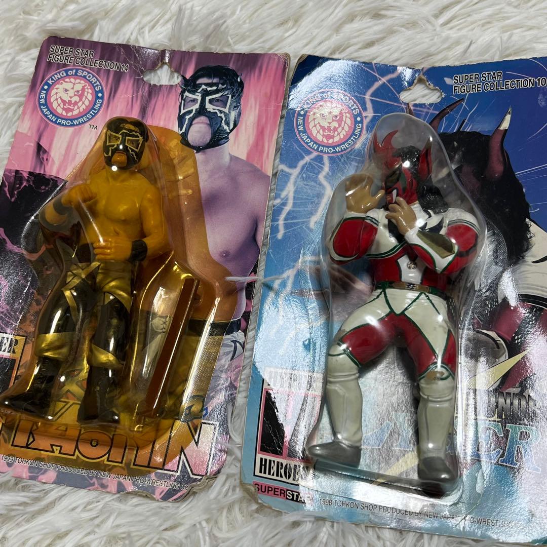 新日本プロレスフィギュア12体 武藤ムタ大仁田前田橋本長州カシン藤波
