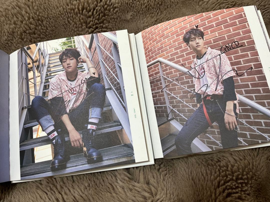 チャンジュン　直筆サイン入り　GOL-CHA! K-NEWS vol.4】勢いスゴイ♡Golden Childに注目！ サイン入り