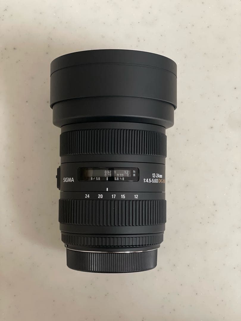 [未使用]SIGMA ズームレンズ　12-24mm F4.5-5.6 ii DG