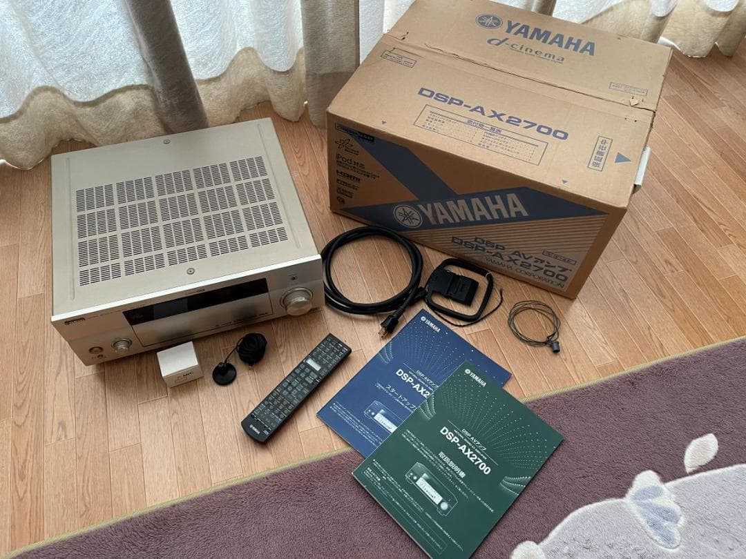 Yamaha DSP-AX2700 7.1ch AVアンプ 本体　付属品　元箱