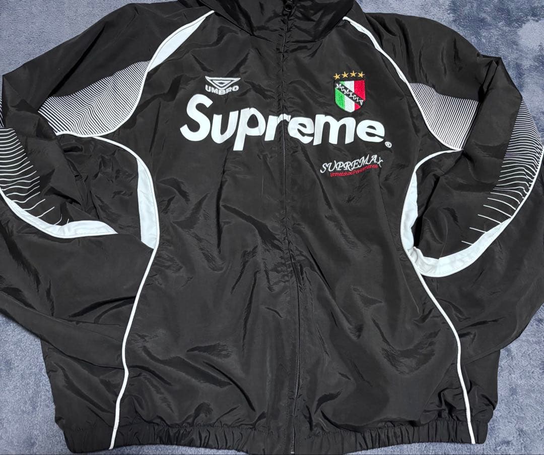 貴重Supreme UMBRO Sサイズ Supreme x UMBRO | Track Jacket Black Size Small SS22 | BRAND NEW