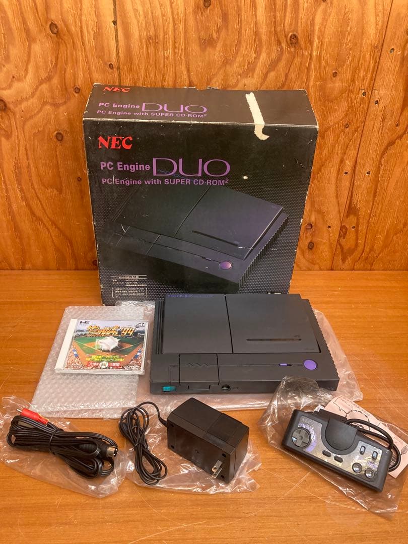 PCエンジンDuo 本体セット（箱付き）＋ソフト付きジャンク - メルカリ