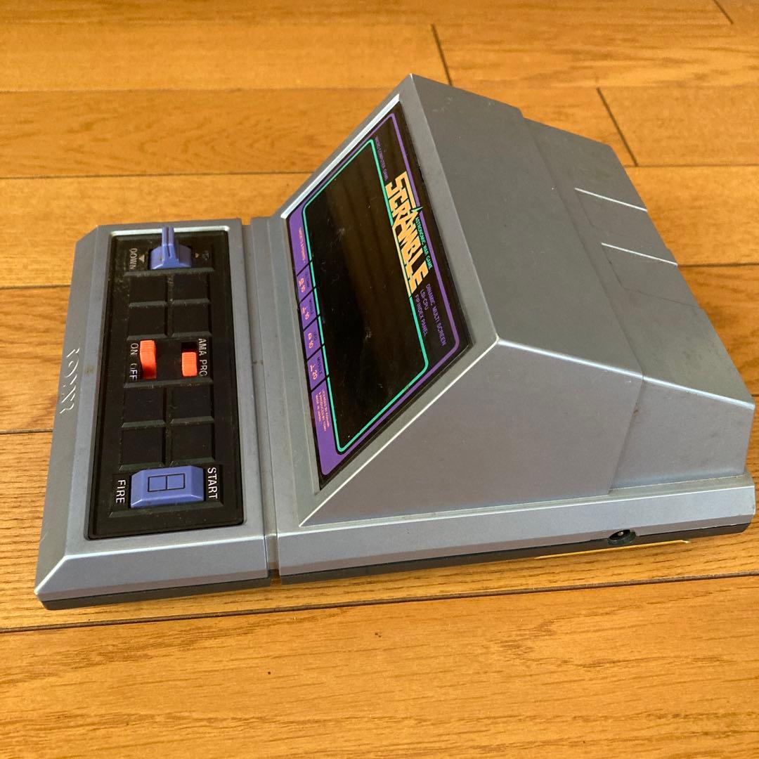 希少TOMY LSIゲーム scramble スクランブル LSIゲーム コナミ - メルカリ