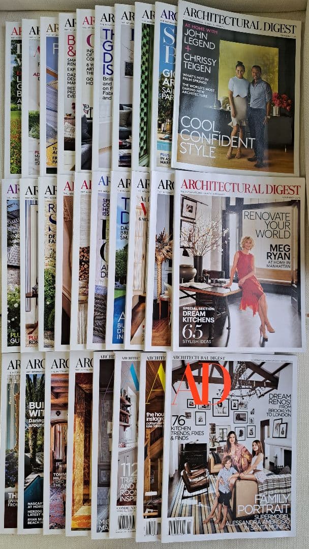 洋雑誌 AD ARCHITECTURAL DIGEST等 28冊セット③ 洋雑誌 AD ARCHITECTURAL DIGEST等 28冊セット③ 洋雑誌 AD
