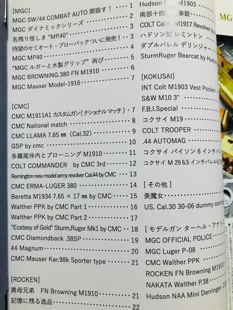 5冊セット 月刊GUN ケイズ クロニクル ガンダイジェスト日本語版 拳銃