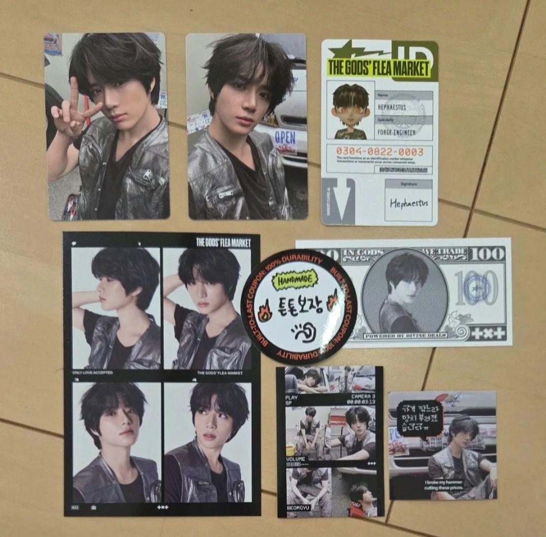 TXT トゥバ デコキット トレカ 4カットフォト ボムギュ BEOMGYU - メルカリ