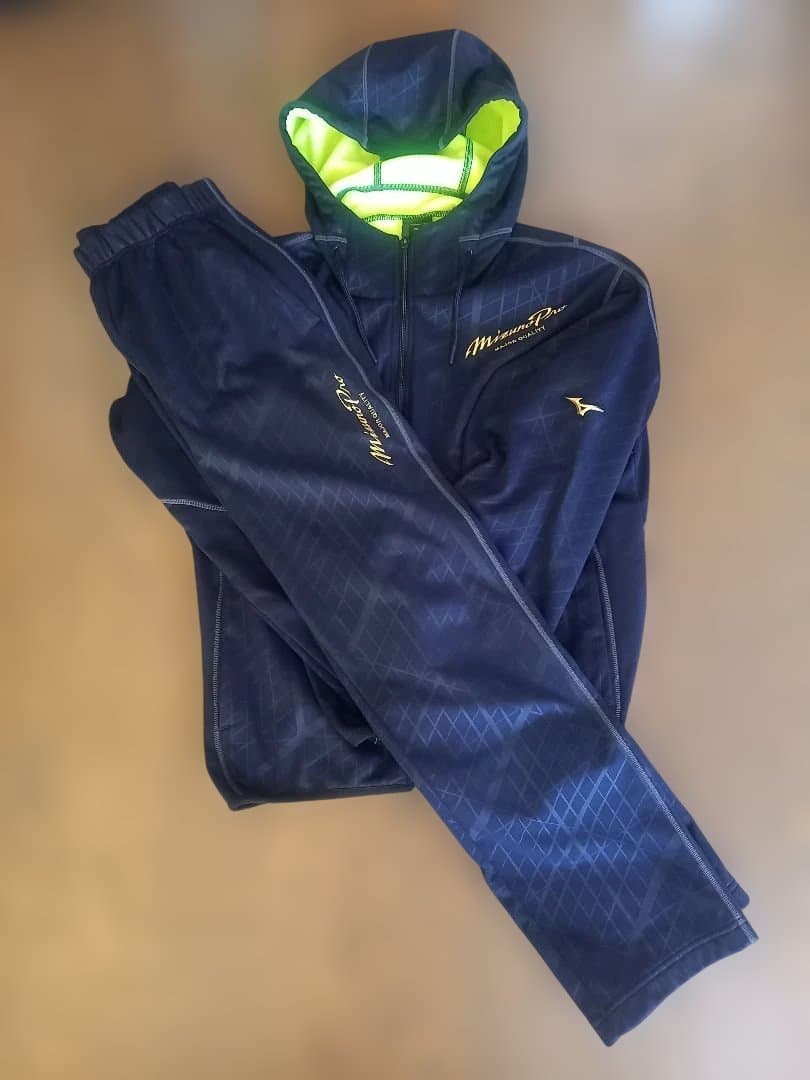 ☆限定☆ミズノプロ テックシールドパーカー&テックシールドパンツ　上下セット ミズノ メンズ 上下セット 【ミズノプロ】長袖ウインドブレーカー