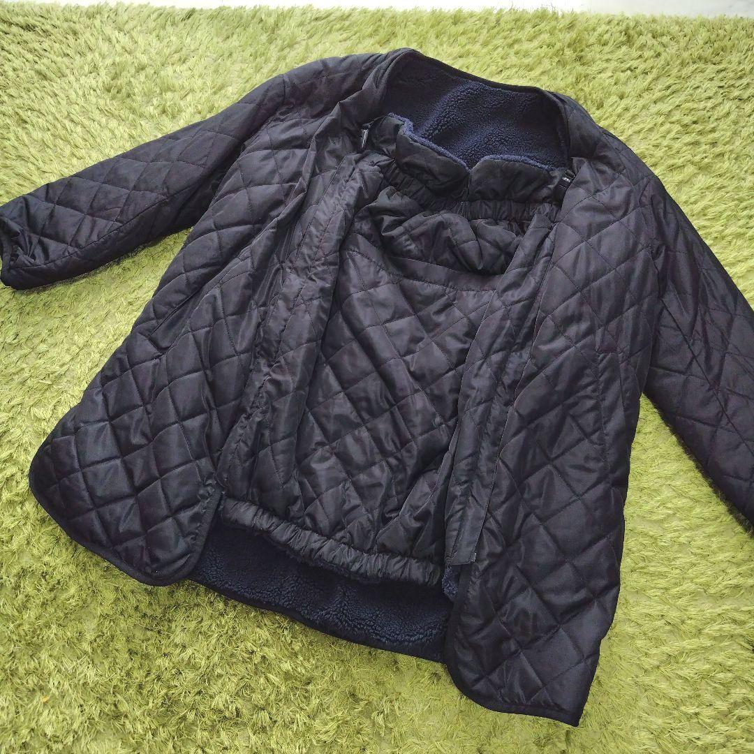 《LEPSIM》 マタニティ ボアリバーシブルコート ダッカー付き ママコート