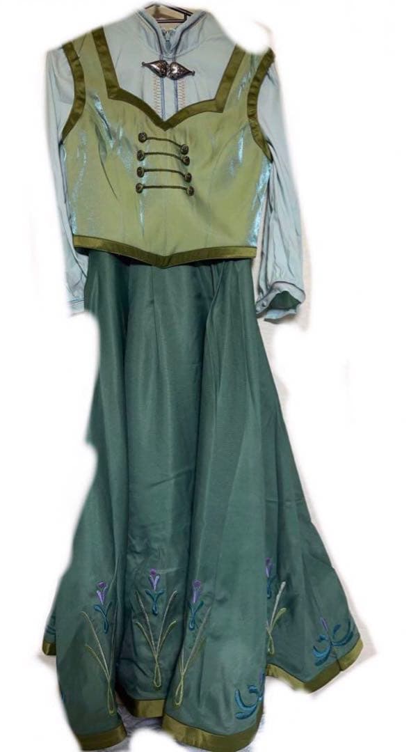 シークレットハニー アナ アナと雪の女王 スケート ドレス ワンピース