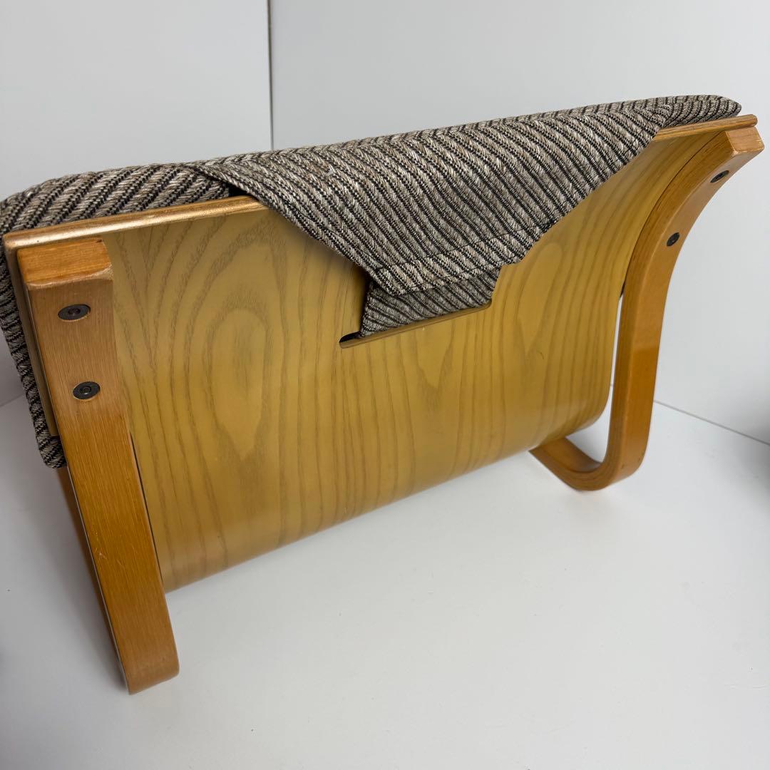 新日本木工 曲木 低座椅子 胡坐楽座椅子 ローチェア