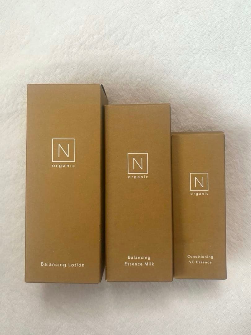【値下げ】Norganic Basic ローション・ミルク・エッセンス3点セット N organic Basic バランシング ローション・エッセンスミルクセット