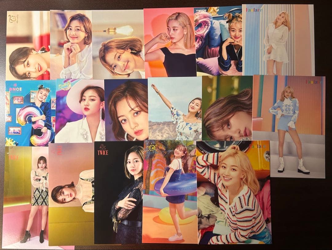 TWICE ジヒョ ランダムトレカ17枚セット - メルカリ