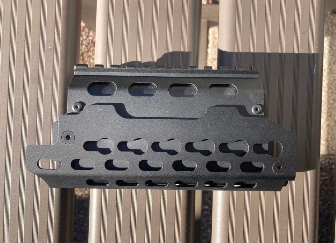 ライラクス AKS74U ハンドガード Laylax 次世代AKS74U Keymodレイルハンドガード | 電動ガンドレス