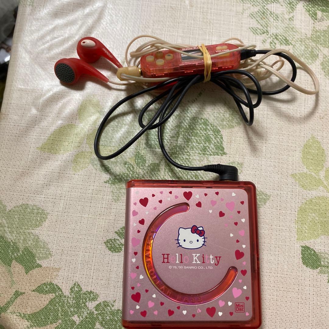 Victor ハローキティ ポータブル MDプレーヤー KT-MD5限定品 Victor ハローキティ ポータブル MDプレーヤー KT-MD5限定品 - メルカリ