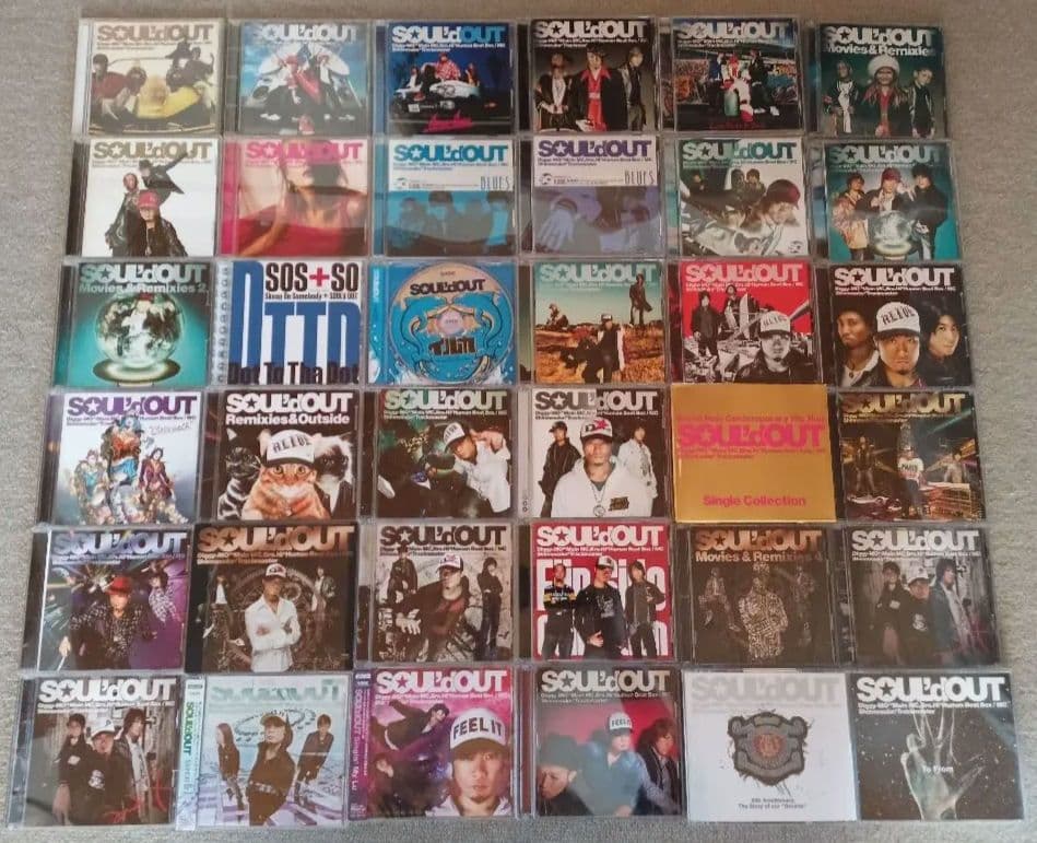 SOUL'd OUT　CD36枚セット（16枚追加） Soul'd Out - To All Tha Dreamers - Amazon.com Music